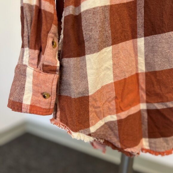 Rip Curl Pacific Dreams Cotton Flannel Shirt - Size Small - Picture 7 of 7